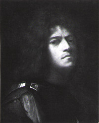 Self-portrait as David